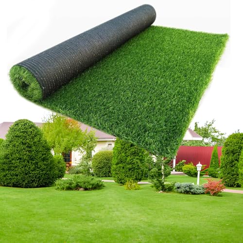 Artificial Grass Rug Turf for Dogs Indoor Outdoor Fake Grass for Dogs Potty Training Area Patio Lawn Decoration (98.3 x 39.4 Inch (Pack of 1)) - size: 98.3 x 39.4 Inch (Pack of 1)