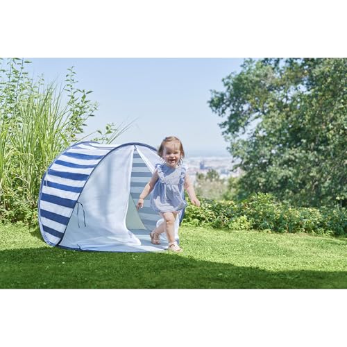 Babymoov Baby Anti UV Tent, Sun Protection UPF 50+, Pop Up Play Tent and Sun Shade, Marine (Summer 2025 Edition) - style: Marine Tent