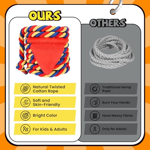 ropoda Field Day Games, Outdoor Carnival Games Potato Sack Race Bags for Adults and Kids, Bean Bags, Soft Plastic Cones,Ring Toss Set,Egg and Spoon Race, Outdoor Games Easter - color: 83PCS