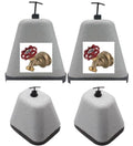 Outdoor Foam Faucet Cover Protector (4PACK) They Protect Your faucets from Freezing Wind and chill which can Cause Pipe ruptures, Easy to Install.