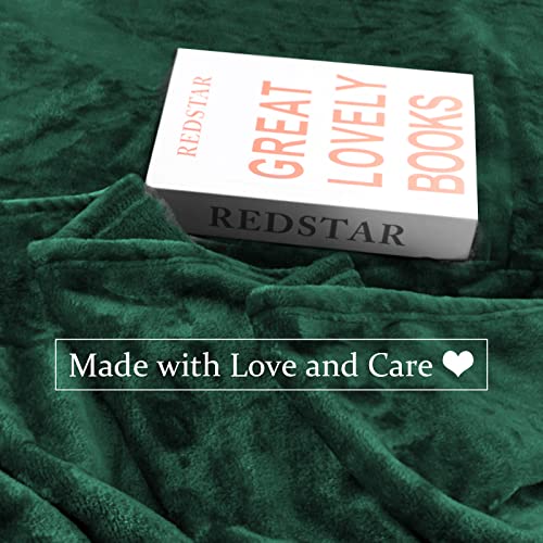 Oversized Blanket 120x120 Inches, Giant Huge Companion for Bed, Sofa, Travel and Camping, Extra Large Big Soft Blanket Fits The Whole Family and Outdoor Campaign, Forest Green - color: M-forest Green