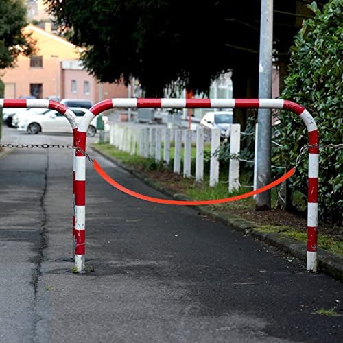 10 Ft High Visibility Chain Cover Kit High Visibility Yellow Cover Safety Barrier Cover for Both Indoor and Outdoor Environment (Orange) - color: Orange