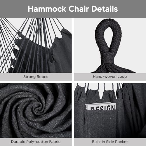 SUNCREAT 2-in-1 Convertible Portable Double Hammock with Stand Included, Outdoor Hammock and Stand, Patented, Sea Blue - color: A-sea Blue