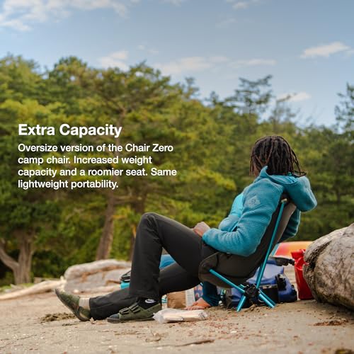 Helinox Chair Zero Ultralight Compact Camping Chair - color: Black, style: Chair Zero Large