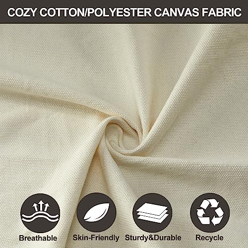 CHULIM Brazilian Double Hammock with Tree Straps,Extra Large 94x63IN,2 Persons Hammock for Backyard Patio Outdoor Indoor,450lbs Weight Capacity,Soft Woven Cotton Fabric - Natrual White with Tassels - color: Natrual White With Tassels