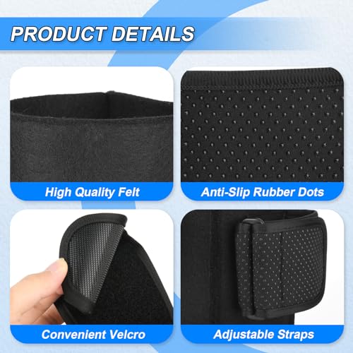 Drinking Cup Holder with Adjustable Straps for Patio Garden Chaise Lounge Chairs, Universal Cup and Bottle Holder for Beach Chair, Golf Cart, Wheelchair, Easily Straps to Chairs with Armrests - color: Black-A