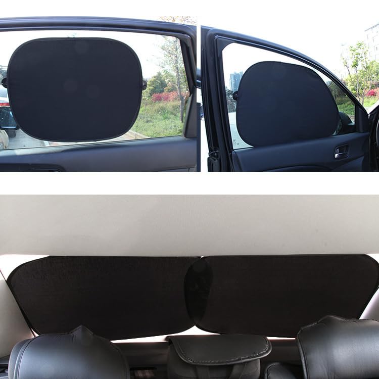Car Sunshades for Nissan X-Trail T32 2013-2022, Windshield Breathable Portable Visor Sunproof UV Rays Privacy Protection Blocking Mosquito