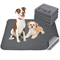 Washable Pee Pads for Dogs, 24x36 4 Pack Reusable Whelping Pads, Absorb Dog Mats Non-Slip Puppy Training Pads for Whelping, Potty, Training, Playpen, Crate - size: 24"x36"-4PACK