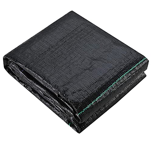 UWIOFF Landscape Fabric Weed Barrier Fabric, 4ft x 30ft Durable & Heavy-Duty Garden Landscaping Fabric, Premium UV Resistant Weed Block Gardening Mat, Weed Control Ground Cover for Outdoor Gardens - size: 4ft X 30ft