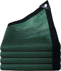 80% Shade Cloth,Chicken Coop Shade Cover, Sturdy Sunblock Mesh Tarp with Grommets for Patio Plants Greenhouse Kennel Porch Pergola Sun Protection Neting Cover - size: 6.5×6.5FT