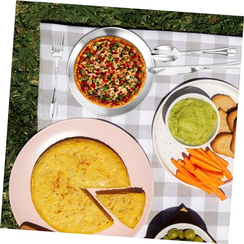 Sosoport Stainless Steel Camping Cutlery Set with Portable Storage Bag Safe and Easy to Carry Picnic Utensils for Outdoor Dining for Travel Fishing and Camping