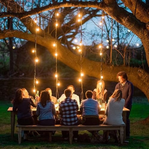 GvvooHome 48 Pack S14 LED Replacement Bulbs for Outdoor String Lights, Shatterproof 1W E26 LED Bulbs, Waterproof Outdoor Light Bulbs for Patio Light, Soft White 2200K - size: 48 Count