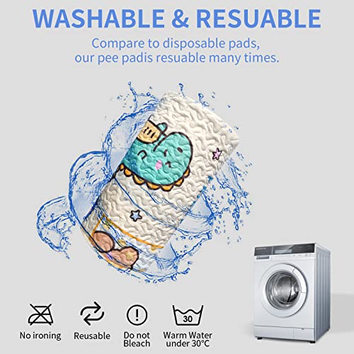 Dog Playpen Urine Pad Dog Pee Pads Puppy Mats,Fits 24 Inch 8 Panels Regular Octagon Pet Fence [PLAYPEN Not Included] Reusable Washable Whelping Pet Mattress Pad Puppy Training Pads for Crate, Kennel - color: Jwxqs, size: Fits 24"x 8 Panels Dog Playpen