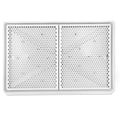 Dog Pee Pad Holder with Raised Mesh Grate – Expandable Indoor Puppy Potty Tray, Heavy Duty Plastic, Keeps Paws Dry, Fits Standard 24x15 Pads – Alpha Dog Series
