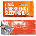 Emergency Sleeping Bag for Survival Gear and Supplies Life Bivy Sack Waterproof Mylar Emergency Blankets for Survival Kit Car Camping Gear Hiking Tac Bivvy Go Bags Supplies Sleep Sacks Shelter - size: [1 Pack]
