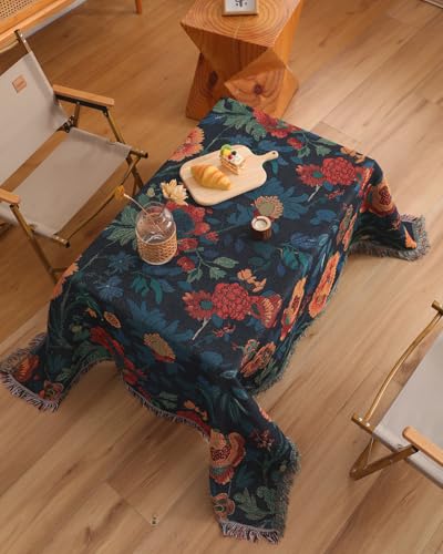 Erke Chair Recliner Cover Boho Throw Blanket Hippie Living Room Decor Wall Hanging Tapestry Outdoor Picnic Camping Rug Mattress Beach Towel Sofa Furniture Slipcover Bohemian 50”x70” The Sunset Coral - color: The Sunset Coral