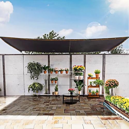 winemana 90% Shade Cloth, Dog Kennel Shade Cover, 3.3 x 6.6 FT Sturdy Durable Sunblock Shade Mesh Tarp with Grommets for Patio Plants Greenhouse Chicken Coop Porch - size: 3.3 FT x 6.6 FT, style: 90%