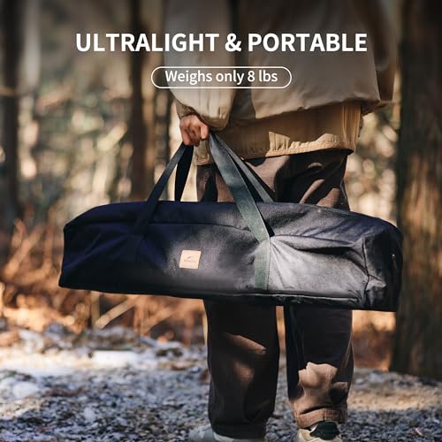 Naturehike Folding IGT Camping Table, Portable IGT Cook System, Ultralight Aluminum Camp Table for Outdoor Picnic Car RV Trip Patio Backyard BBQ - style: Standard