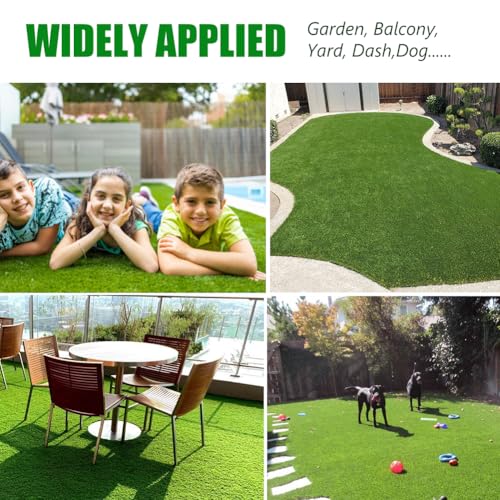 Reusable Potty Training Grass Mat for Dogs - 3FT X 5FT Artificial Turf with Drainage Holes, Washable Dog Potty Pad for Indoor & Outdoor Use, Easy to Clean, Durable & Long-Lasting - size: 3FT X 5FT