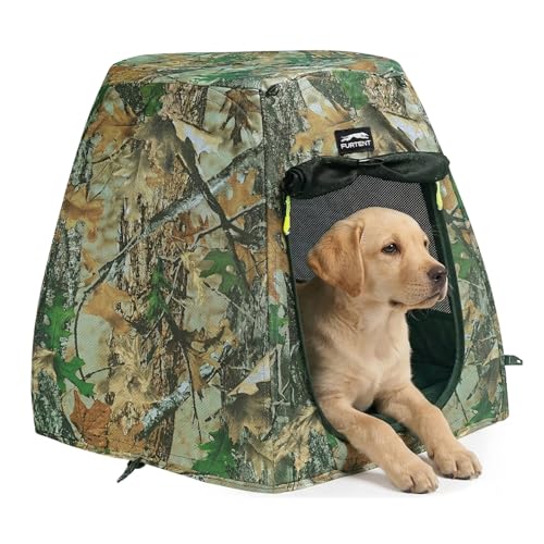 Pop Up Dog Tent & Cat Tent, Breathable Dog Camping Tent for Outdoor and Indoor Use, Portable Pet House with Ground Stakes and Washable Pad