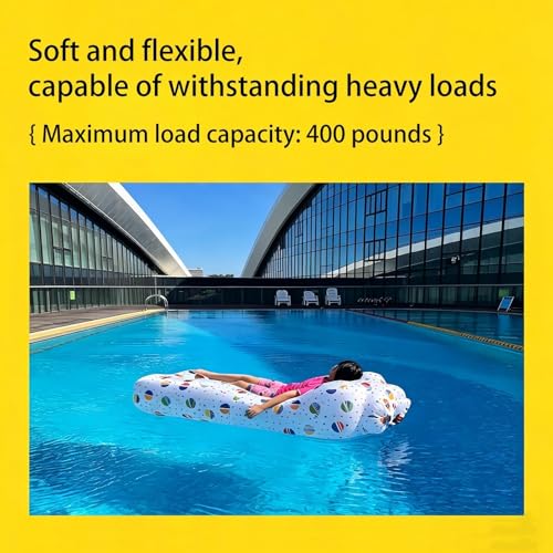 Air Lounger Sofa - Inflatable Camping Couch with Built in Sun Shade Canopy, No Pump Blow Up Air Bed Lounge Chair for Outdoor Travel Beach Picnic Backyard Hiking Relax Portable Resting Furniture
