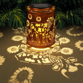Solar Lanterns Garden Decor Birthday Gifts for Women Mon Grandma Metal Hanging Solar Lights Waterproof Outdoor Decoration for Outside LED Lanterns for Yard Patio Lawn (Cow) - style: Cow