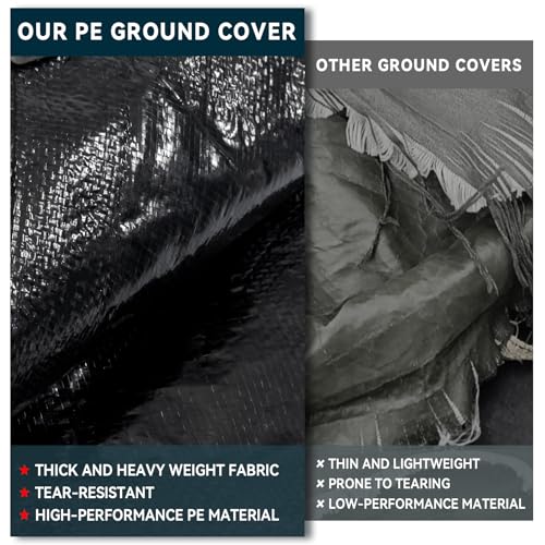 Clostnature Tent Footprint for Camping - Waterproof Camping Tarp, Heavy Duty Ground Sheet, Lightweight Tent Tarp with Carry Bag, Multipurpose Outdoor Floor Mat for Hiking, Backpacking, Hammock, Picnic - size: 120'' x 96''