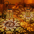 Brizled Butterfly Solar Lantern Lights 2 Pack, Warm White Christmas/Birthday Gift for Women Mom Grandma, Waterproof Hanging Solar Butterfly Lights, LED Lanterns for Garden Patio Path Tabletop Decor - size: 2 Pack, style: Butterfly-W