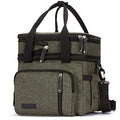 Lunch Bag for Women Men,Insulated Lunch Box,Leakproof Lunch Cooler Bag,Army Green Lunch Tote Bag for Work（Green） - color: Green
