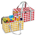 2 Pack Insulated Picnic Bag Keep Hot or Cold for Outdoor Beach Party Cooler Bags with Zippered Top Reusable Foldable