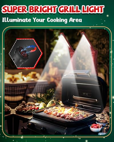 Coquimbo Tool Gifts for Men Dad, Rechargeable Flashlight LED Work Lights Grill Light with Magnetic Base 5 Modes 360° Rotate Mens Dad Husband Him Gifts (4 Pack Red) - color: Red, size: 4 Pack