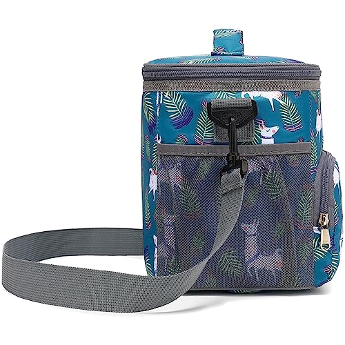 GYEUKHAM Insulated Lunch Bag for Adult/Women/Men, Reusable Large Lunch Box Cooler Soft Leakproof Tote, Thermal Meal Prep Lunch Pail with Adjustable Shoulder Strap for School/Travel/Office, Alpaca - color: Alpaca