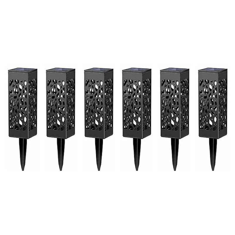 Outdoor Solar Ground Stake Light for Garden, Waterproof Solar Landscape Lighting for Pathway Garden Yard Path Walkway Driveway Lawn Patio Outside Decor, Warm White (6PCS) - color: 6PCS