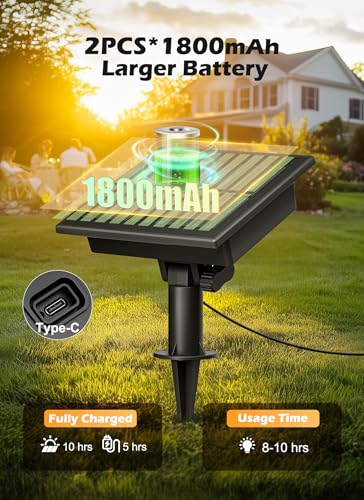 Brightown 75FT Solar String Lights Outdoor Waterproof with Remote, 35+1 LED Shatterproof Bulbs, Dimmable & Timable, 3 Light Modes - Commercial Grade Patio Lights for Garden Backyard Party Decor - size: 75FT(35 Sockets)