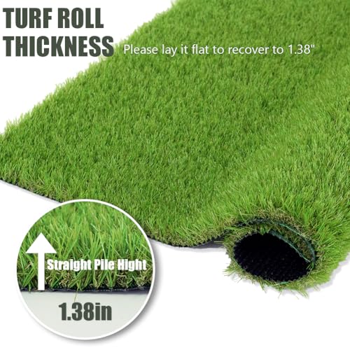 Reusable Potty Training Grass Mat for Dogs - 4FT X 6FT Artificial Turf with Drainage Holes, Washable Dog Potty Pad for Indoor & Outdoor Use, Easy to Clean, Durable & Long-Lasting - size: 4FT X 6FT