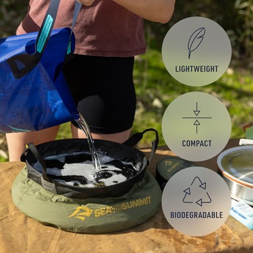 Sea to Summit Camp Kitchen 6-Piece Clean-Up Kit - color: Olive