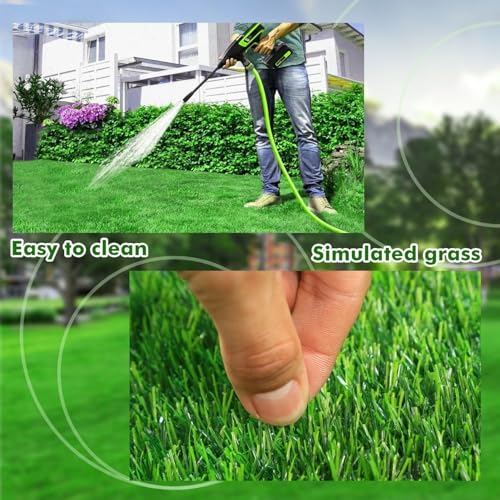 Artificial Grass Rug Turf for Dogs Indoor Outdoor Fake Grass for Dogs Potty Training Area Patio Lawn Decoration (118 x 39 Inch (Pack of 1)) - size: 118 x 39 Inch (Pack of 1)