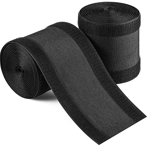 WILLBOND Carpet Cord Cover Cable Protector Floor Cover Cable Protector Management Only for Commercial Office Carpet(19.69 ft,Black) - color: Black, size: 19.69 Ft