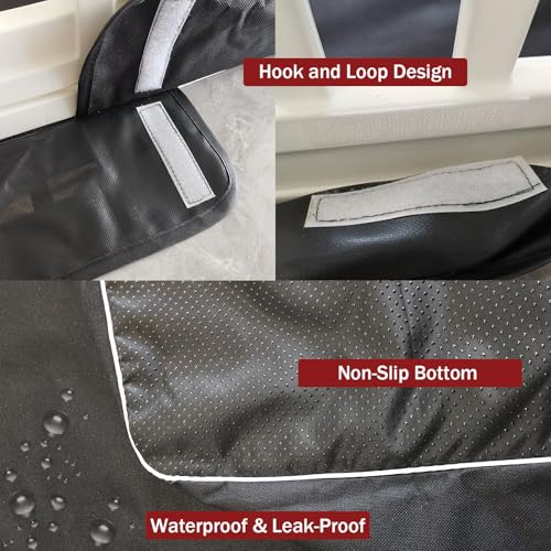 Dog Playpen Bottom Pad Fits for 35 Inch 4 Panels Exercise Pet Playpen, Dog Crate Pad Puppy Playpen Pad Leakproof Non-Slip(Playpen Not Included) Black - color: 36 inch 4 panel bottom black