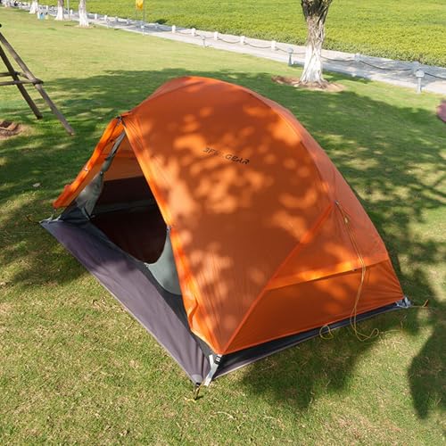 Waterproof Camping Tent Trap, 0.35 Lbs Ultralight Tent Footprint, 210T Compact & Lightweight 1-2 Person Tent Ground Tarps for Hiking, Backpacking, Hammock - Storage Bag Included - size: 210T-S