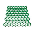 Gravel Grid Shed Base - 16-Pack 5cm Plastic Outdoor Turf & Grass Protection Mats for Ground Reinforcement Paths and Patios - Lawn Gravel Grid System - size: 5cm-16 pieces