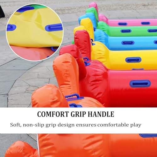 Inflatable Dragon Boat Team Building Game for Outdoor Activities, Enhances Communication and Collaboration Skills - size: 3 Seats/L-2.5M