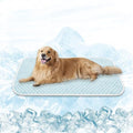 MICROCOSMOS Pet Cooling Mat & Sleeping Pad- Breathable Bubble Surface, EZ Clean. Keep Cooling for Pets, Kids and Adults in Summer.(BlueWhite, 59" x 40") - color: BlueWhite, size: 59" x 40"