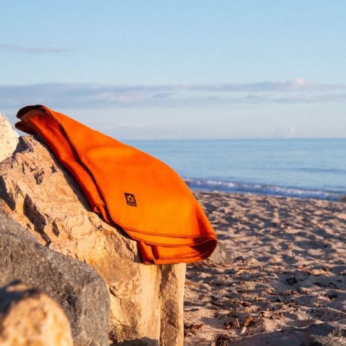 Arcturus Military Wool Blanket - Warm, Thick, Washable - Great for Outdoors, Camping, Stadium Blanket, Picnics, Travel - Car & Bushcraft Survival Kits - color: Ember