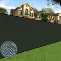 Sunnyglade 6 feet x 50 feet Privacy Screen Fence Heavy Duty Fencing Mesh Shade Net Cover for Wall Garden Yard Backyard (Green, 6 ft X 50 ft) - color: Green, size: 6 Ft X 50 Ft