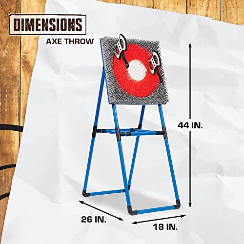 Eastpoint Axe Throw & Lawn Dart Target Sets - Bristle Axe Throwing Target & 2-in-1 Combo Backyard Game for Indoors and Outdoors