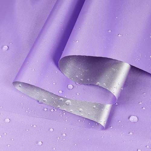 4Yard (60"×144") Marine Waterproof Fabric - Outdoor UV-Resistant Lightweight Durable Ripstop Material, UPF50+ Sun-Protection Blackout for Tarp Tent Camping Canopy, Purple - color: Purple, size: 4Yard