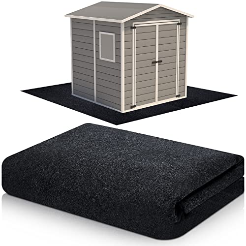 Haull Shed Floor Mat 4 x 5 ft Outdoor Waterproof Nonslip Durable Storage Sheds Protector Rug for Carport Patio Garage Garden Spring Summer Outdoor, Storage Shed Not Included - size: 4 x 5 ft