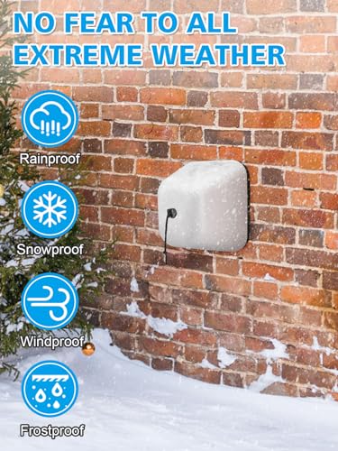 Outdoor Faucet Covers for Winter, Easy to Install Insulated Foam Protector Against Freeze for Outside Faucet Water Spigot Garden Hose Bib, Resuable, 4 Pcs - style: 4 Pcs