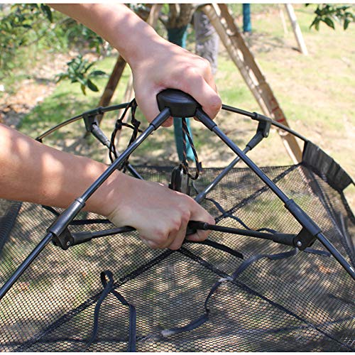 Portable Large Pop Up Pet Cat Tents Enclosures for Outside Patio - color: Black-Standard